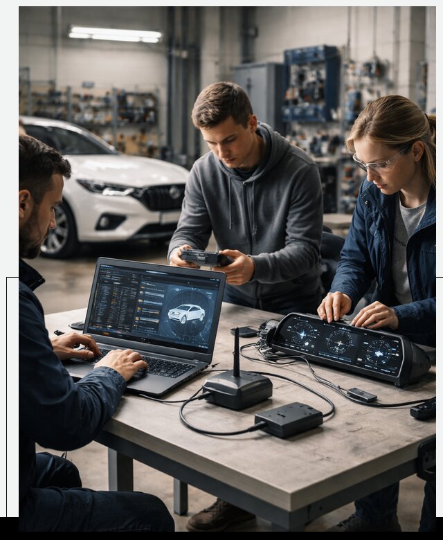 Разработка Connected Car и ПО для автопрома в Кизляре